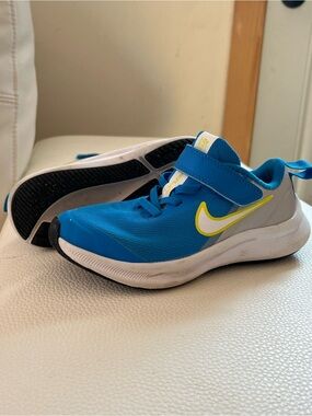Nike Kids' Blue Athletic Shoes - Lightweight Comfort -12C